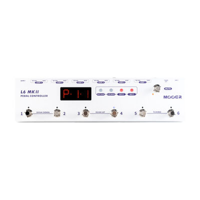 Mooer Pcl6mkii Controller L6 Mkii Blanc