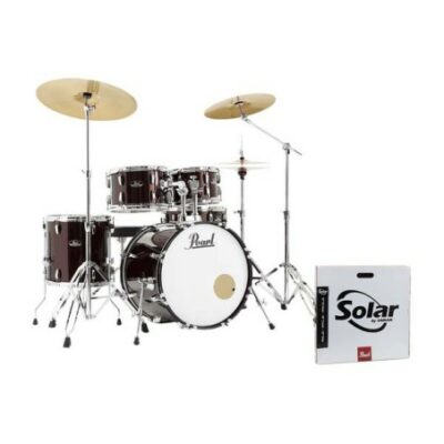 Pearl Roadshow Fusion 20 5 Futs Red Wine B 50 Et Pack Sabian