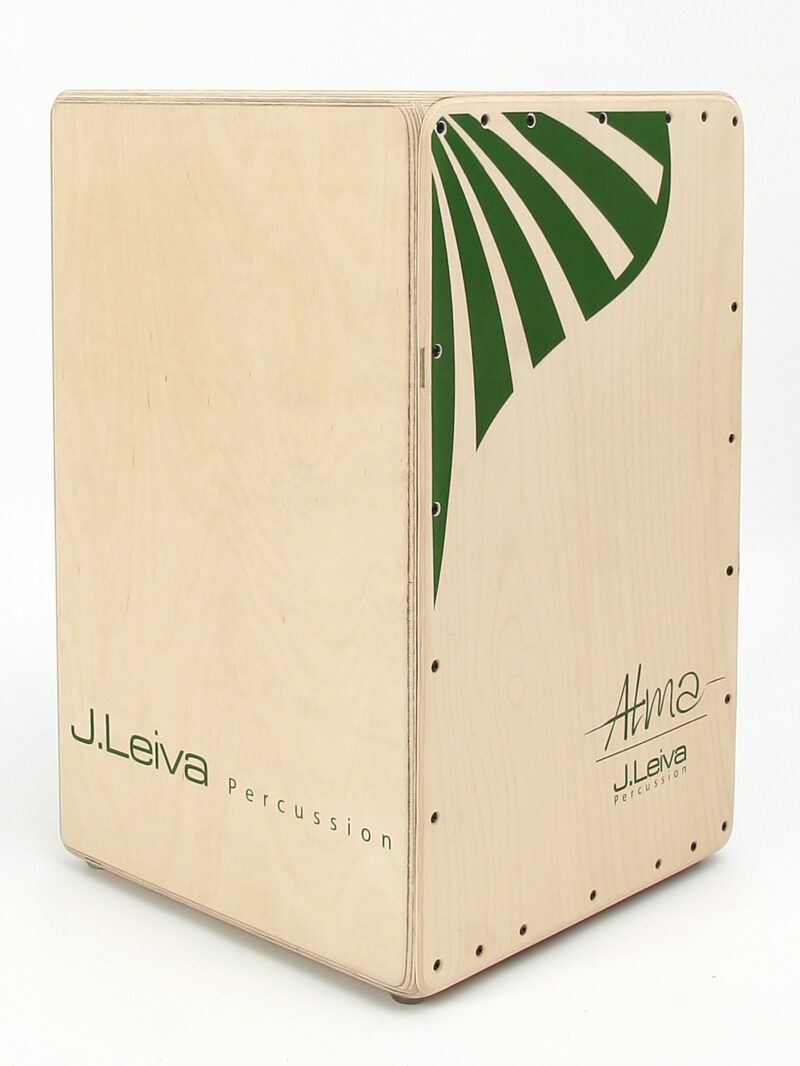 J LEIVA CAJON ALMA GREEN OILED & WAXED-2