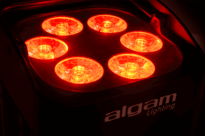 ALGAM LIGHTING EVENTPAR PAR SUR BATTERIE LED 6 X 12W RGBWAUV-2