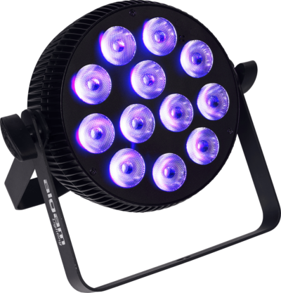 ALGAM LIGHTING SLIMPAR-1210-HEX PAR LED 12 X 10W RGBWAU-4