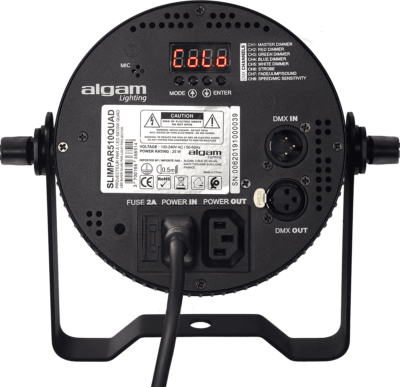 ALGAM LIGHTING SLIMPAR-510-QUAD PAR LED 5 X 10W RGBW-1