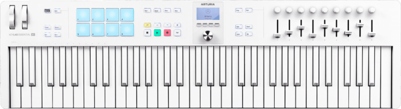 Arturia Keylab Essential 3 61 Touches Alpine White 3