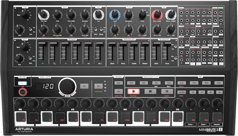 ARTURIA MINIBRUTE 2SBK ANALOGIQUE NOIR EDITION-2