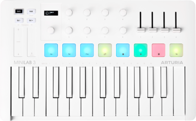 ARTURIA MINILAB 3 ALPINE WHITE-4