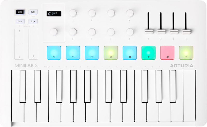 ARTURIA MINILAB 3 ALPINE WHITE-4