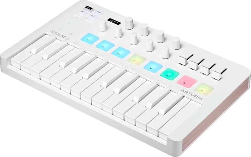 ARTURIA MINILAB 3 ALPINE WHITE-1