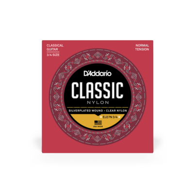 D'ADDARIO EJ27N 3/4 CLASSIC NYLON NORMAL TENSION-1