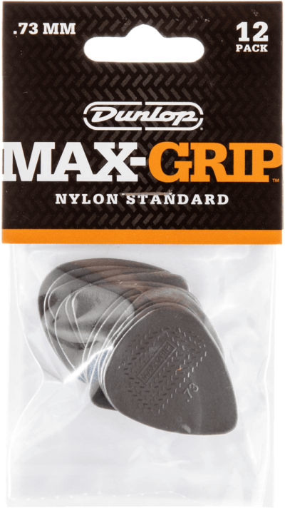 DUNLOP 449P73 MEDIATORS MAXGRIP NYLON 0,73MM PAR 12-3