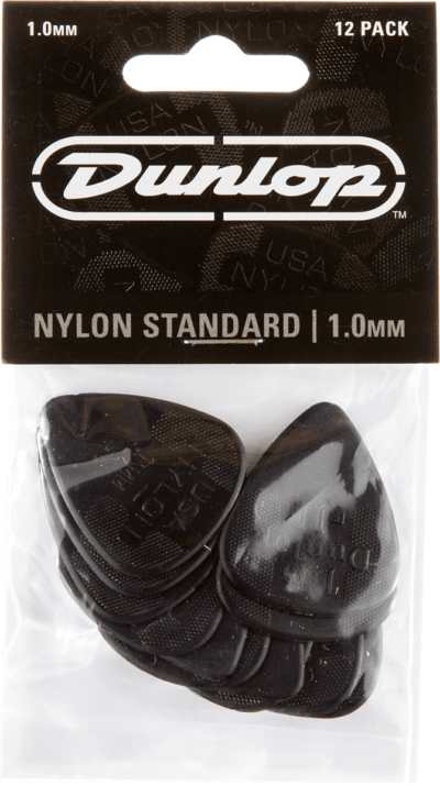 DUNLOP 44P100 PACK 12 MEDIATORS 1.00MM NYLON-4