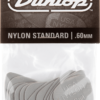 DUNLOP 44P60 PACK 12 MEDIATORS 0.60 MM NYLON-3