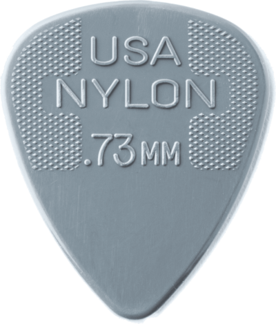 DUNLOP 44P73 PACK 12 MEDIATORS 0.73MM NYLON-2