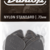 DUNLOP 44P73 PACK 12 MEDIATORS 0.73MM NYLON-4