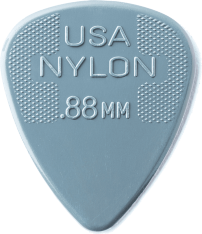 DUNLOP 44P88 PACK 12 MEDIATORS 0.88MM NYLON-2