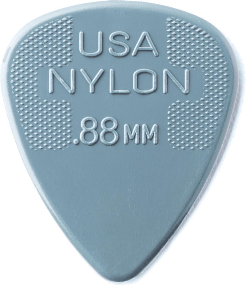 DUNLOP 44P88 PACK 12 MEDIATORS 0.88MM NYLON-2