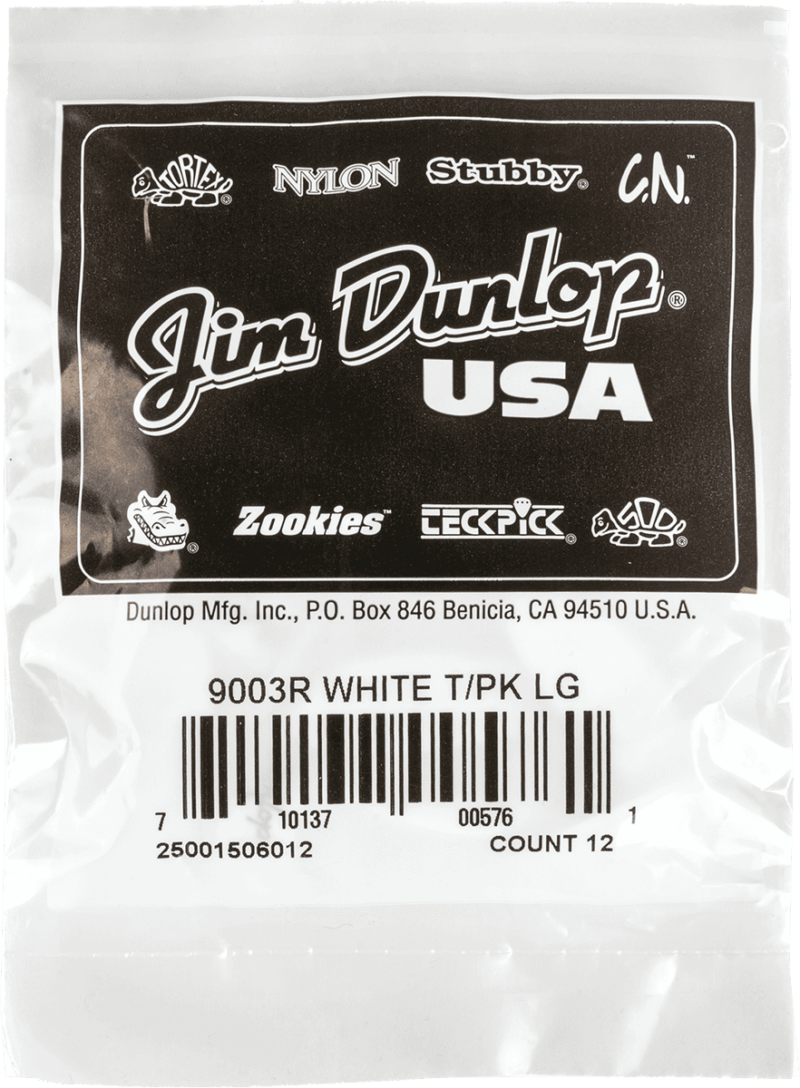 DUNLOP 9003 ONGLET POUCE BLANC LARGE-4