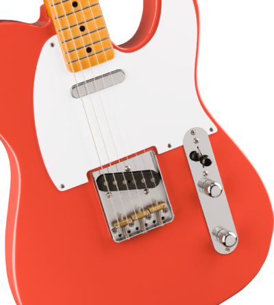 FENDER VINTERA 50S T MAPLE FINGERBOARD FIESTA RED-4