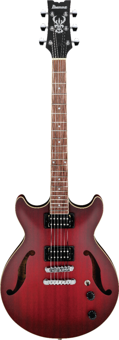 IBANEZ AM53-SRF SUNBURST RED FLAT-1