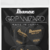 IBANEZ LOT DE 6 MEDIATORS SAND GRIP NOIR-1