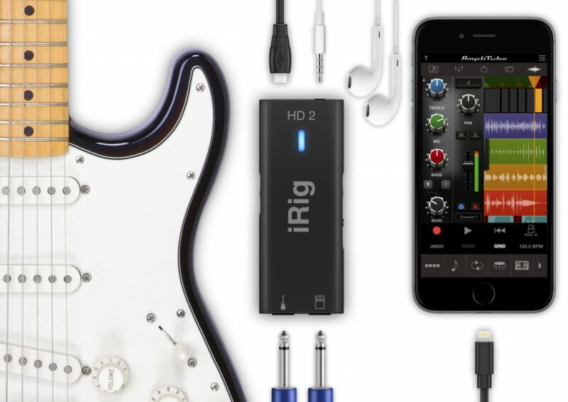 IK MULTIMEDIA IRIG HD2 GUITARE/BASSE POUR IOS, MAC ET PC-3