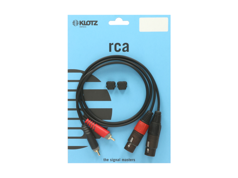 KLOTZ AT-CC0100 TWIN 2 RCA / 2 RCA DE 1M contact OR-3