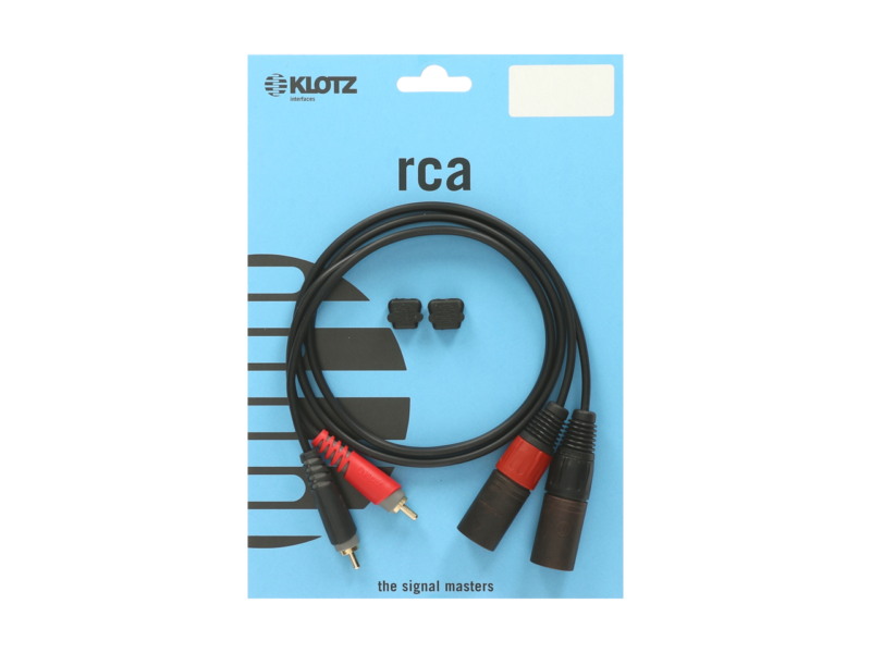 KLOTZ AT-CM0300 TWIN 2 RCA / 2 XLR MALE DE 3M-2