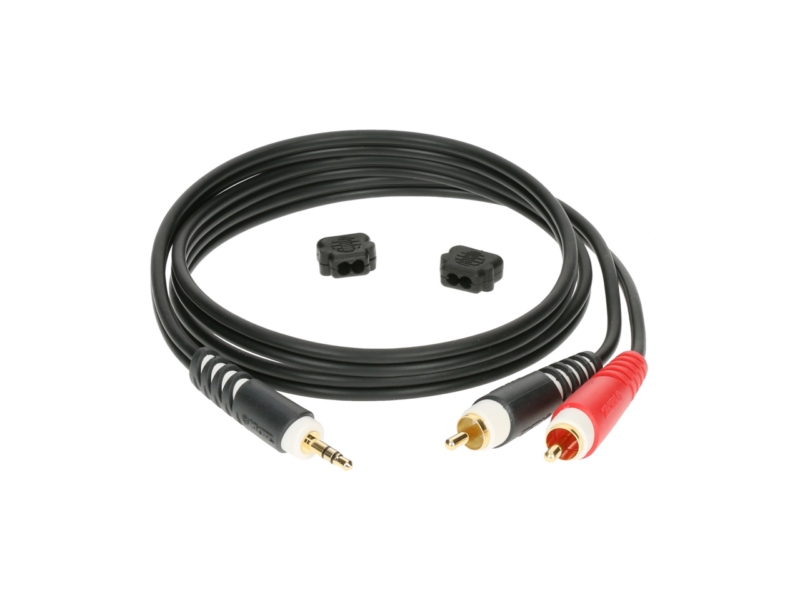 KLOTZ AY7-0100 MINI-JACK 3p / 2 RCA DE 1M contact OR-1