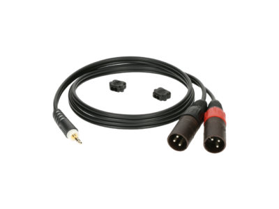 KLOTZ AY9-0100 MINI-JACK 3p / 2 XLR DE 1M contact OR-1