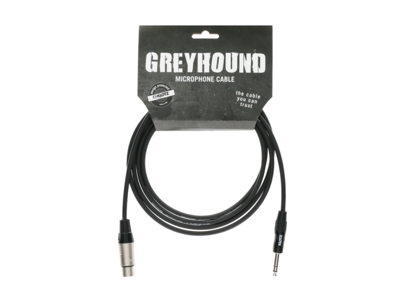 KLOTZ GRG1FP01.5 XLR FEMELLE / JACK DE 1,5M GREYHOUND SYMETRIQUE-2