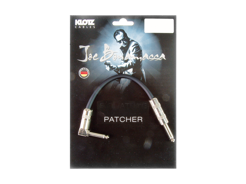 KLOTZ JBPR003 JOE BONAMASSA PATCH DROIT/COUDE 0,30M-1