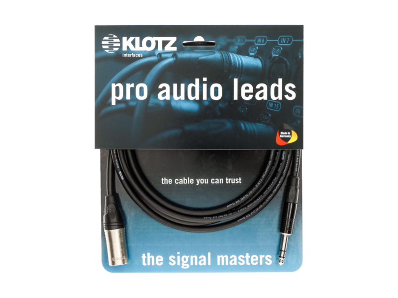 KLOTZ M1MS1K0300 M1 MICRO XLR MALE/JACK STEREO - 3M-2