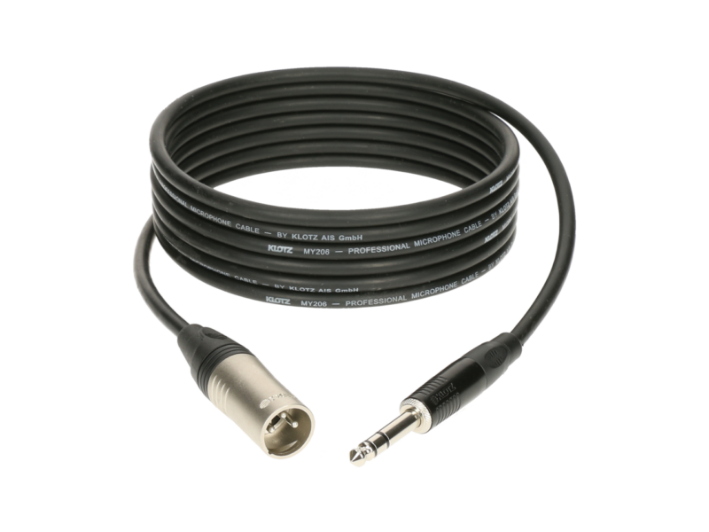 KLOTZ M1MS1K0300 M1 MICRO XLR MALE/JACK STEREO - 3M-1