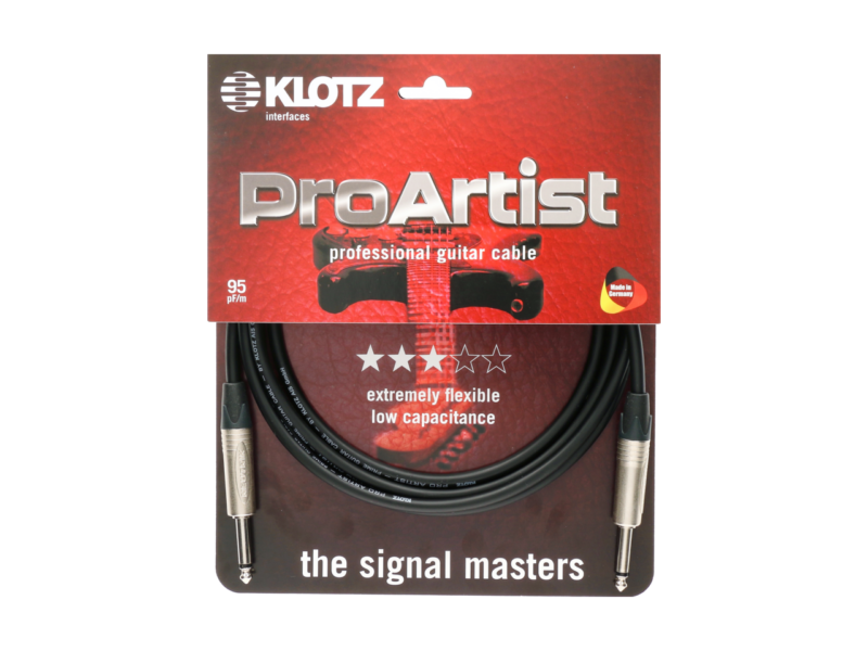 KLOTZ PRON030PP PROARTIST INSTRU JACK/JACK - 3M-2
