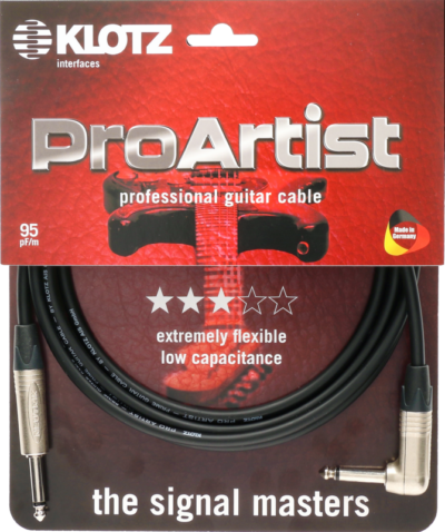 KLOTZ PRON030PR PROARTIST INSTRU JACK/JACK COUDE - 3M-2