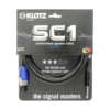 KLOTZ SC1-SP01SW CABLE HP 2x1,5mm2 SPEAKON / JACK DE 1M-2