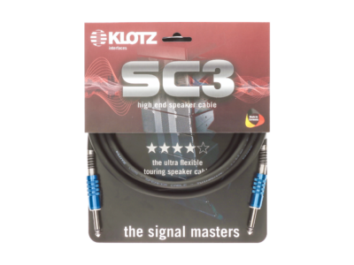 KLOTZ SC3PP01SW CABLE HP 2x2,5mm2 JACK / JACK DE 1M-2