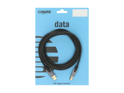 KLOTZ USB-AB1 CABLE USB 2.0 PRISE A VERS PRISE B 1.50 METRE-1