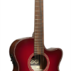 LAG T-RED-A TRAMONTANE AUDITORIUM RED BURST EDITION-1