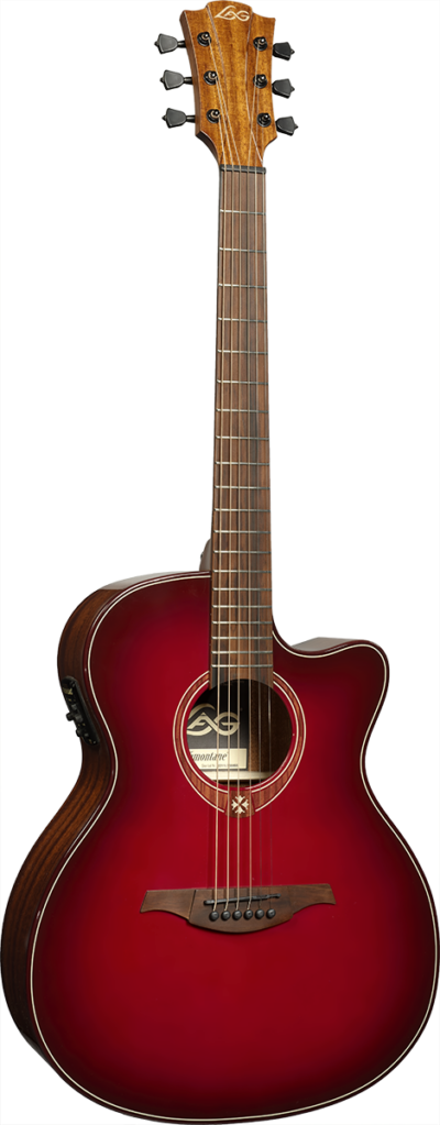 LAG T-RED-A TRAMONTANE AUDITORIUM RED BURST EDITION-1