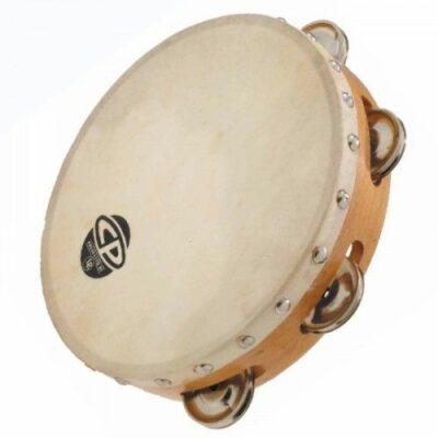 Latin Percussion Cp379 Tambourin Bois 10 Avec Cymbalettes