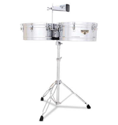 LATIN PERCUSSION M257 TIMBALES MATADOR CHROME 14/15-1