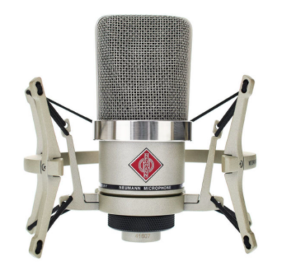 NEUMANN TLM 102 NICKEL STUDIO SET SUSPENSION EA4-3