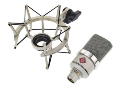 NEUMANN TLM 102 NICKEL STUDIO SET SUSPENSION EA4-1