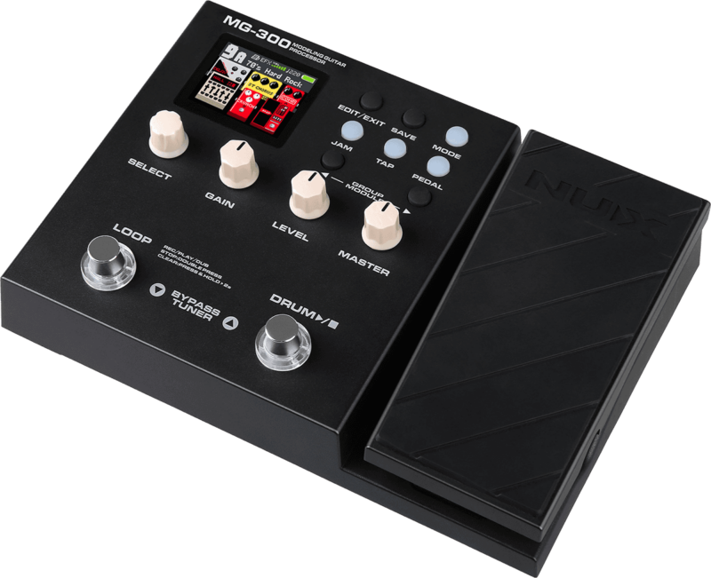 NUX MG300 COMPACT 2 SWITCHS, PÉDALE D'EXPRESSION-2