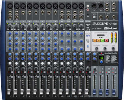 PRESONUS STUDIOLIVE AR16C ANALOG MIXER BLUE-2