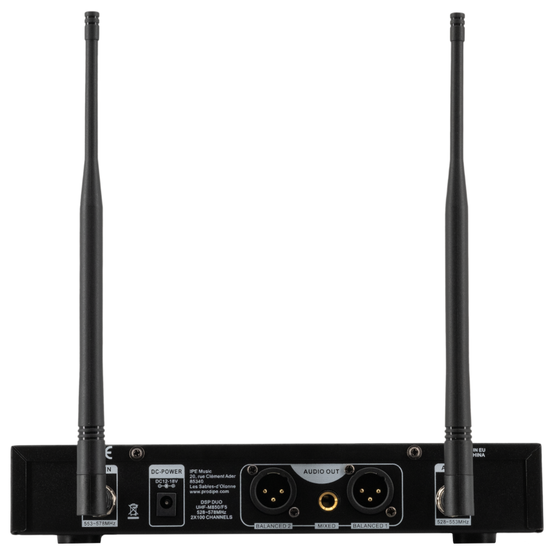 PRODIPE M850 HF DOUBLE DSP 100 FREQUENCES AVEC CALAGE AUTO-1