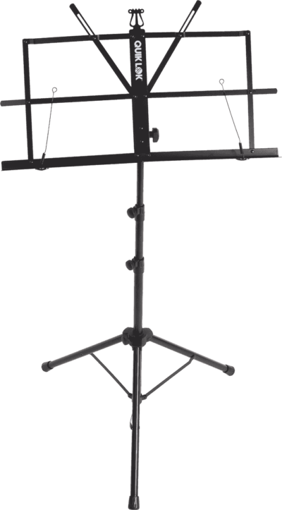 QUIKLOK MS335 PUPITRE LEGER PLIABLE NOIR-1