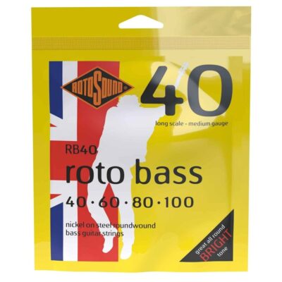 ROTOSOUND RB40 BASS NICKEL ON STEEL 40/100-1