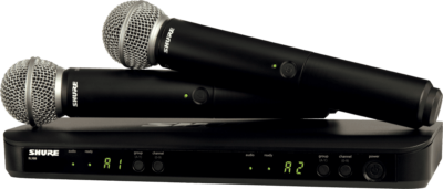 SHURE BLX288E-SM58-M17 SYSTEME HF DOUBLE MICRO MAIN SM58-1