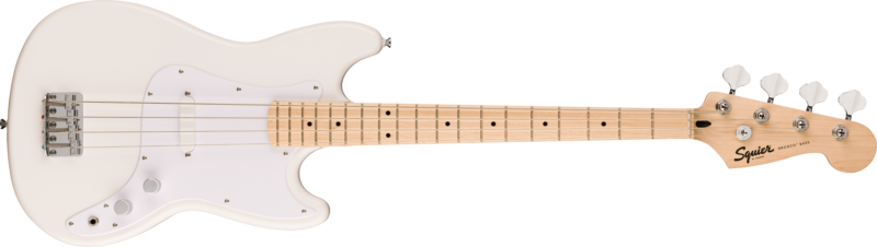 SQUIER SONIC BRONCO BASS ARCTIC WHITE-2